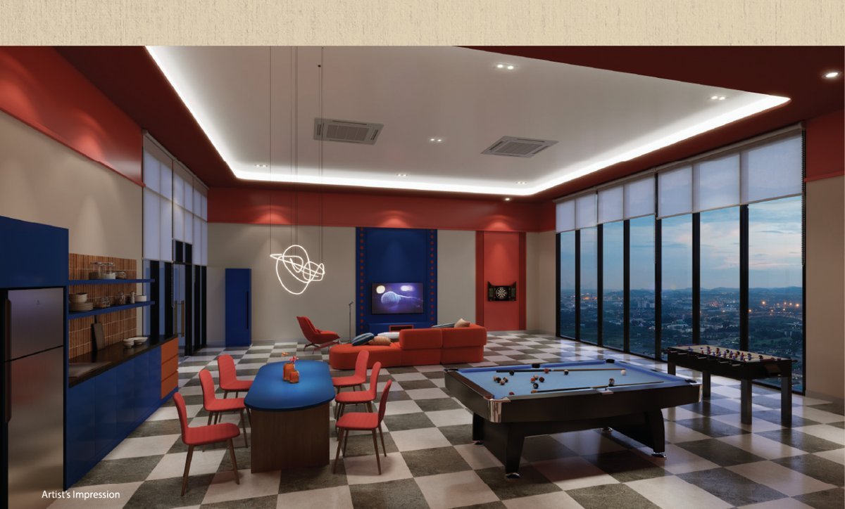 Evia Arcade indoor games lounge