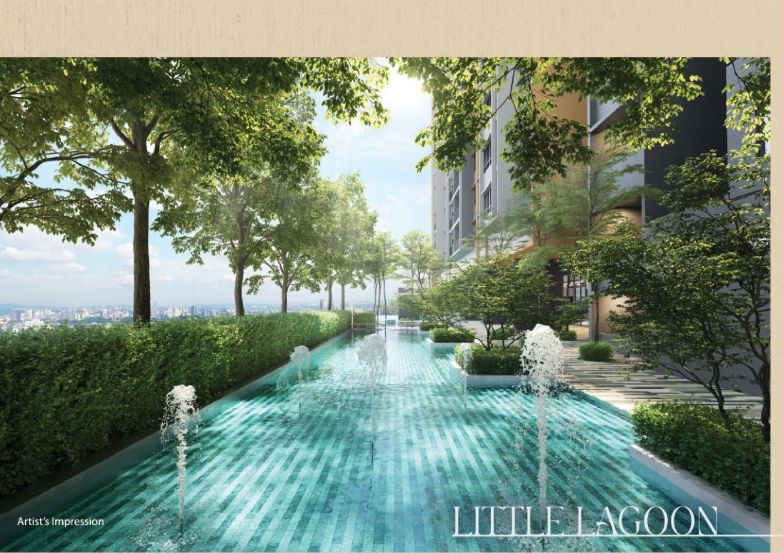 The Little Lagoon water feature