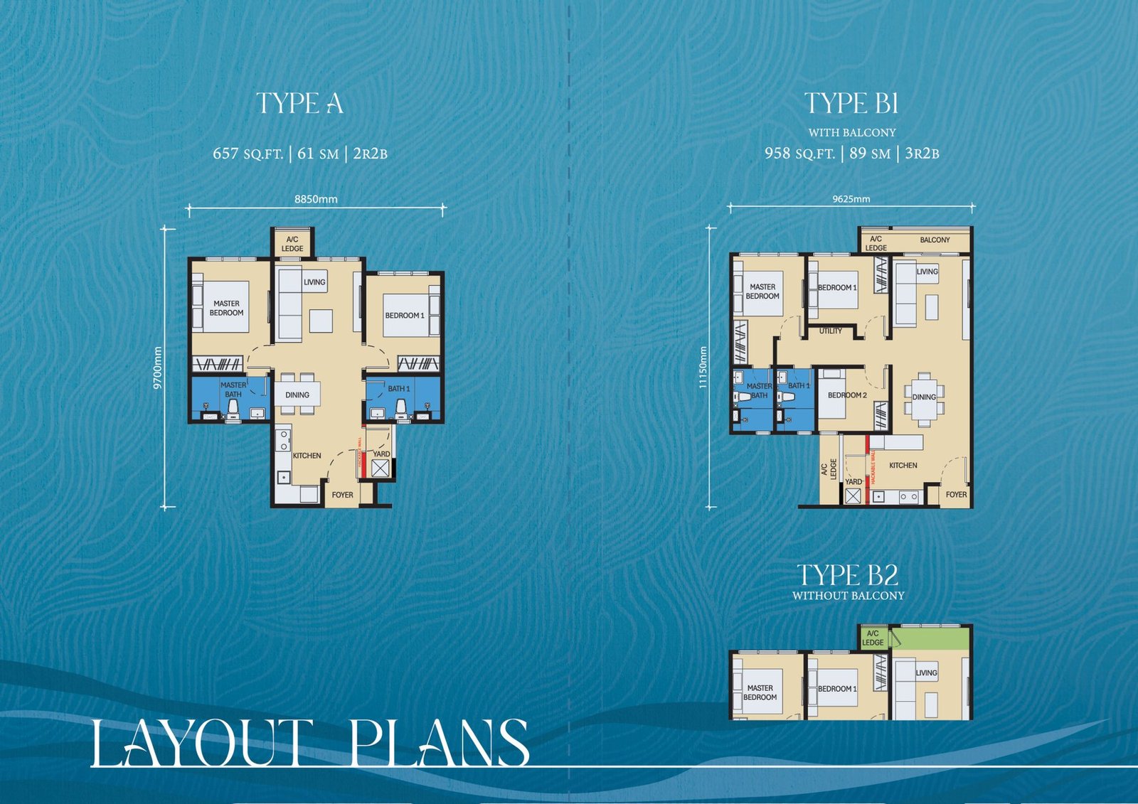 Type A floor plan